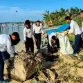 Forkopimda Natuna bersihkan sampah di sejumlah titik