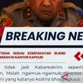 Karyoto membantah tolak jabatan Kabaharkam