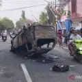 Polisi selidiki pembakaran mobil buntut demo anarkis di Pati