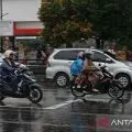 BMKG prakirakan hujan ringan di sejumlah kota
