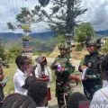 Satgas Yonif 521/DY dukung program Indonesia cerdas untuk pelajar Papua