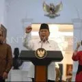 FOTO - Keterangan pers Presiden Prabowo