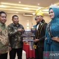 Bupati Madina hadiri HUT ke-80 TNI di Medan, pameran alutsista jadi magnet warga