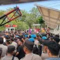 1.032 pasukan gabungan TNI-Polri amankan demo di Manado