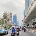 Cuaca di sebagian besar kota Indonesia berawan tebal pada Kamis