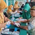 Kodim Lombok Tengah mendukung penambahan stok darah