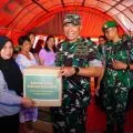 Pangdam XVII/Cenderawasih membantu korban kebakaran di Dok V