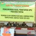 DPRP umumkan pasangan Matius Fakhiri-Aryoko Gubernur dan Wakil Gubernur Papua