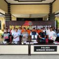 Polres Serdang Bedagai tangkap 4 pelaku penganiaya pendeta, barang bukti senpi dan sabu