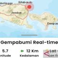 5.3M earthquake in Bali-East Java caused by active fault: BMKG