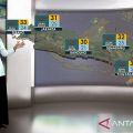 BMKG prakirakan mayoritas wilayah Indonesia berawan-hujan ringan pada senin