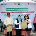 LKBN ANTARA bersama DPR RI menanam 500 bibit buah di Rembang