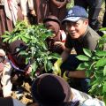 Indonesia's COP30 delegation plants trees to offset emissions