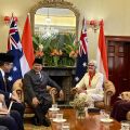 Prabowo welcomed by Australia&rsquo;s Governor-General in Sydney