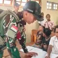 Prajurit TNI Satgas Yonif 112/DJ kerahkan prajurit mengajar di Tingginambut