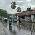Mayoritas kota-kota besar berpotensi diguyur hujan ringan-sedang