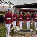President Prabowo leads military funeral for former VP Try Sutrisno
