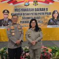 Hadir di Musda II KBPP Sulbar, Dr Evita Nursanty : Bantu Polri jaga Kantibmas