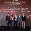 Ant Digital Technologies and Ryt Bank Win Best AI-Powered Customer Experience Award in Malaysia