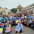 Warga Palembang antusias ikuti kegiatan sosialisasi siaran Piala Dunia 2026