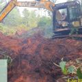 Manggala Agni kerahkan alat berat sekat kebakaran di Bengkalis Riau