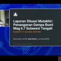 Palu 6.7-magnitude quake carries no tsunami threat: BNPB