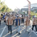Jalan Sehat dan Fun Bike Bhayangkara di Kapuas berlangsung semarak