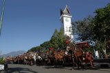 Pengusaha Bendi Wisata di Bukittinggi menuju bangkrut