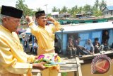 Ritual buang sial dalam rangkaian robo'robo' kecamatan Sungai Kakap.