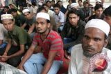 Polisi Geledah Barak Penampungan Rohingya Di Aceh Utara