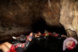 Wisatawan berkunjung ke Gua Pindul ditarik retribusi