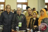 Wakil Ketua DPRD Kaltim, H Aji Sofyan Alex, serta sejumlah anggota DPRD Kaltim juga hadir pada pada Musrenbang dalam rangka penyusunan RKPD 2014, di Lamin Etam, Rabu (3/4), yang diharapkan tidak hanya menjadi rutinitas seremonial tahunan tersebut. (Aditya Lesmana/Humas DPRD Kaltim)