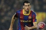 Gelandang Barcelona Sergio Busquets Absen Pada Pertandingan Lawan Rayo