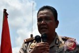 Kapolresta berorasi ucapkan terima kasih kepada ribuan buruh 