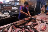 Harga ikan di Palembang naik