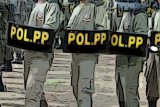 Satpol-PP Damkar Padang Panjang Sosialisasikan Penegakan Perda Trantibum
