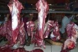Minat masyarakat Mando beli daging sapi turun