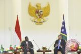 Presiden Terima Kunjungan PM Kepulauan Solomon