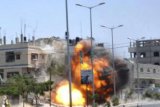 Pesawat tempur Israel serang posisi militer Suriah di Homs dan pinggiran Damaskus