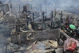 Puluhan rumah di jalan kakatua terbakar 