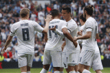 Menang 3-1 Real Madrid tetap puncaki klasemen