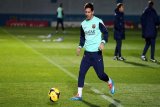    Messi telah kembali berlatih dengan Barcelona