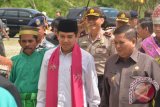 Menpan RB Yuddy Chrisnandi didampingi Wagub Gorontalo Idris Rahim pada Kunjunganya di Gorontalo
