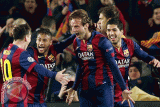 Messi, Suarez, Neymar terbaik sepanjang sejarah Barcelona