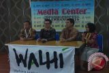 Aktivis Walhi Sumsel Siaga Banjir  