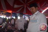 Mufroil, anggota Fraksi Gerakan Keadilan (Gerindra-PKS) DPRD Gorontalo Utara, saat menggelar rapat paripurna istimewa dalam rangka peringatan hari ulang tahun (HUT) ke - 9, Selasa (26/4), di halaman kantor Bupati Gorontalo Utara.