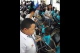 Belasan anak berusia antara 6 - 16 tahun dari negara Afrika berkunjung ke Sekolah Bina Mulia Kota Pontianak (Foto istimewa).