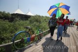 Sejumlah perwakilan dari kedutaan asing mengunjungi tempat wisata Beejay Bakau Resort (BJBR) di Probolinggo, Jawa Timur, Minggu (28/8). Kunjungan tersebut merupakan rangkaian dari program tur diplomatik Kota Probolinggo yang bertujuan untuk mengenalkan potensi ekonomi, wisata dan budaya di Probolinggo. Antara Jatim/Moch Asim/zk/16