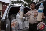 Polres Mamuju sita ratusan liter miras tradisional