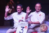 Anies-Sandiaga Pertanyakan Ketidakhadiran Ahok-Djarot di acara KIP